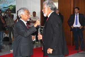 Xanana ho Alkatiri iha momentu ida