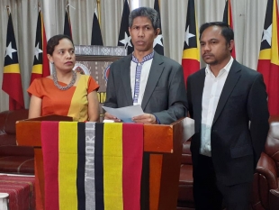 Diretór Jerál  Asuntu ASEAN (MNEK), Jorge Trindade Camoes (klaran).