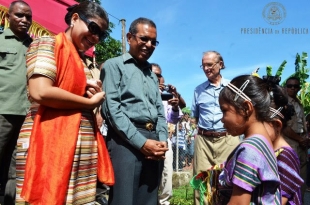 Taur Matan Ruak and his wife visited SVD congregation to discuss case of paedophile priest