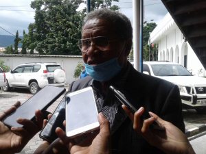 Deputadu David Ximenes ko;alia ba Jornalista sira iha parlamentu Nasional