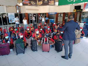 Diretór Nasionál Emprégu Exterior (DNEE), Filomino Soares hameno hela mensajen ba traballadór iha Aeroportu Internasional Prezidente Nicolau Lobato, sesta (04/06).