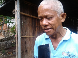 Xefi Suku Maubara Lissa, Filomino Manuel, ko&#039;alia hela ba www.tempotimor.com iha Maubara Lissa, Postu Administrativu Maubara, Munisipiu Likisá, sábadu (26/06). 