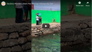 Saudozu Nicolao Lobato Nia Oan Kari Aifunan iha Tasi
