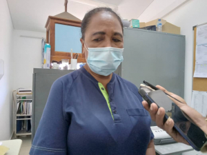 Responsabilidade sala Maternidade HoREX Baukau, Bernardina Freitas Marçal.
