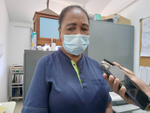Responsabilidade sala Maternidade HoREX Baukau, Bernardina Freitas Marçal.