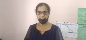 Diretóra Servisu Asaun Sosiál Munisípiu Baukau, Regina de Sousa ko&#039;alia iha kna&#039;ar fatin vila nova Baukau, segunda (28/02).