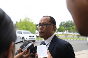 Ministru Negosiu Estranjeiru no Kooperasaun, Dionisio Babo ko&#039;alia ba jornalista sira