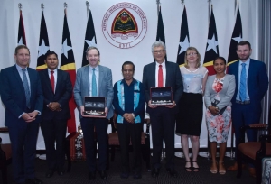 Jerente ConocoPhillips, Kuarta (30/10/19) hasoru malu ho PM Taur Matan Ruak.