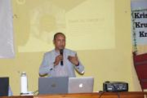 Diretór Ezekutivu Tékniku Informátika Komunikasaun, instituto Públiku (TIC-ip), Roberto de Sousa Caetano Vicente.