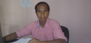Diretór Protesaun Sivil Baukau, Nelson Nunes ko&#039;alia hela ba www.tempotimor.com iha kna&#039;ar fatin vila nova, tersa (01/03).