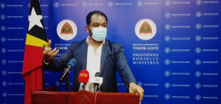 Ministru Prezidénsia Konsellu Ministru, Fidelis Manuel Leite Magalhães.