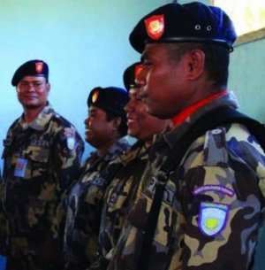 Unidade Polisia Fronteira iha sira nia kna&#039;ar fatin iha rai ketan
