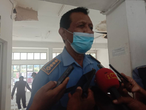 Sekretáriu Konsellu Superior Polísia Nasionál Timor leste (PNTL), Superintendente Xefe Carlos Jeronimo.