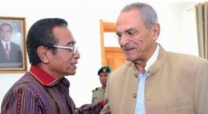 Prezidente Repúblika (PR) Eleitu períodu 2022-2027, José Ramos Horta, dada lia hela ho Prezidente Repúblika, Francisco Guterres ‘Lú Olo’.