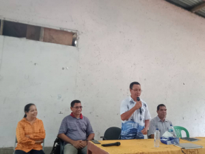 SEKOOP, Elizário Ferreira ko’alia hela iha abertura formasaun, segunda (24/04).