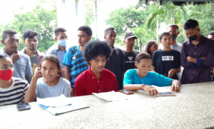 Brigadu Apoiu Martinho (BAM) hala&#039;o hela konferénsia imprensa iha Jardin 5 Maiu, sesta (04/03).