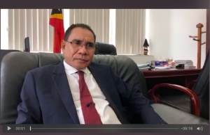 Intervista Ministru Justisa S.E. Manuel Cárceres da Costa
